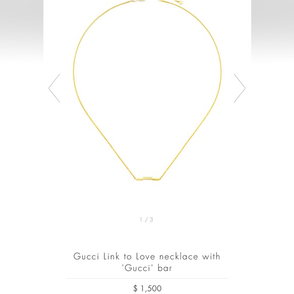 Gucci Women’s Necklace - Picture 1 of 3